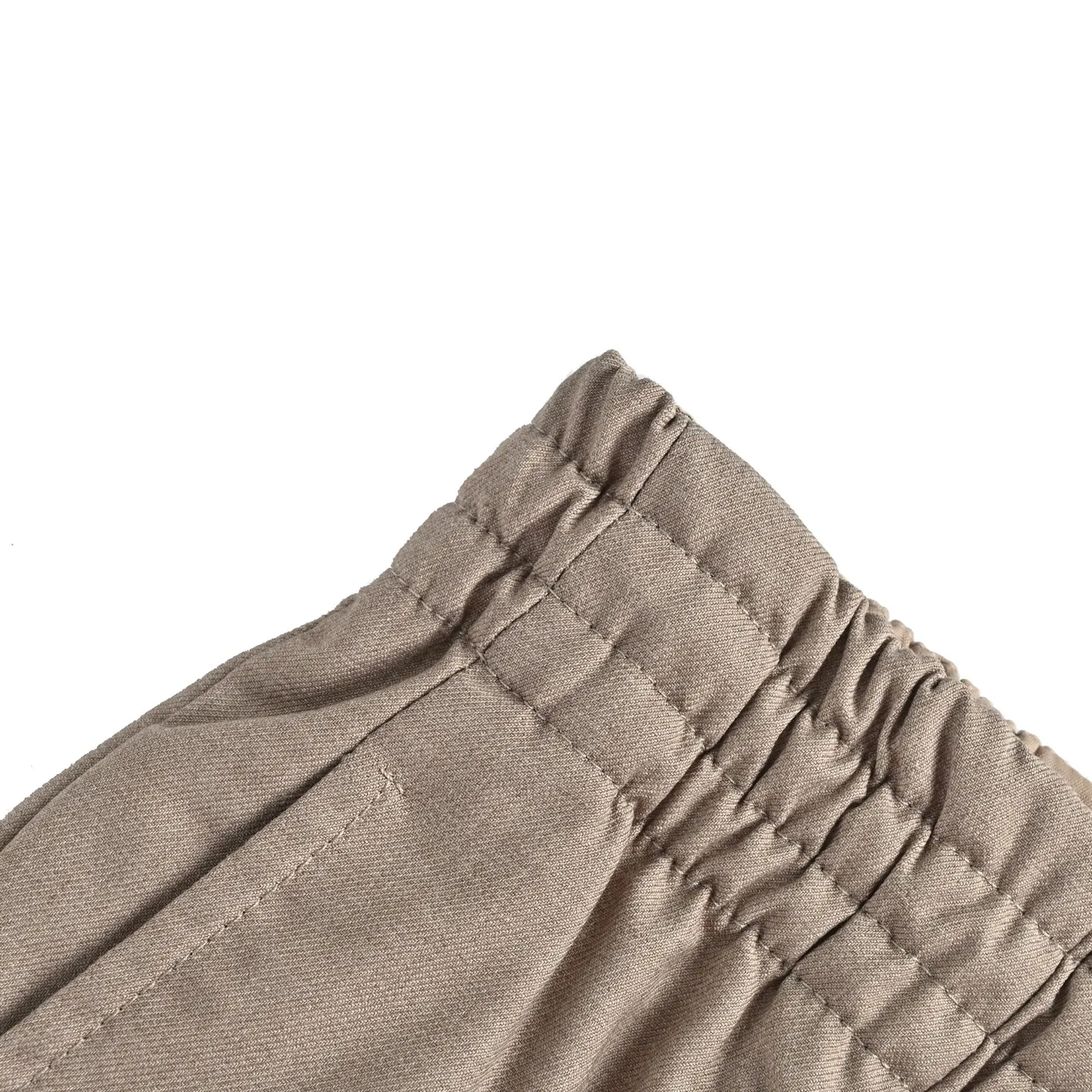 Louis Vuitton/Louis Vuitton 25Fw Khaki wool straight trousers